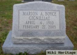 Marion A. Boyce Gignilliat