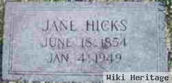 Jane Denton Hicks