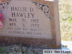 Hallie D Hawley