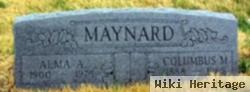 Alma A Maynard