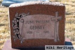 Pauline June Hiser Gedney