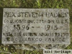 Pvt Rex Stevens Hadley