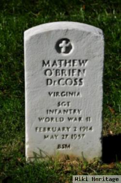 Mathew O'brien Decoss