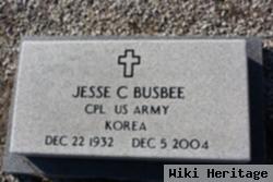 Jesse C Busbee