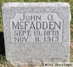 John Orville Mcfadden