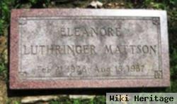 Eleanore Luthringer Mattson