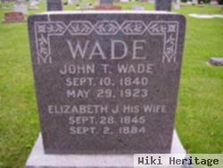 John T Wade