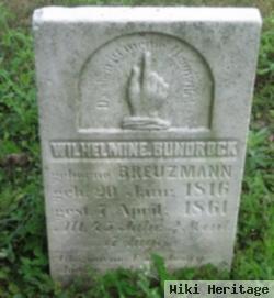 Wilhelmine Breuzmann Bundrock