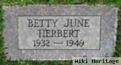 Betty June Herbert