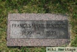 Frances Marie Hartness Benedict