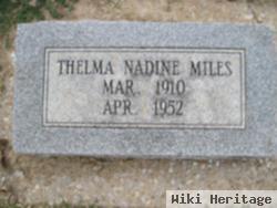 Thelma Nadine Miles