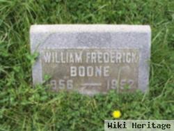 William Frederick Boone