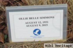 Ollie Belle Lewis Simmons