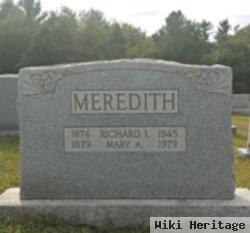 Richard I Meredith