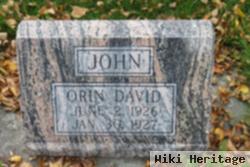 Orin David John