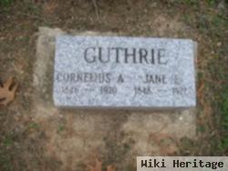 Cornelius A. Guthrie