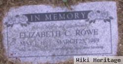 Elizabeth C Rowe