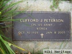 Clifford J Peterson