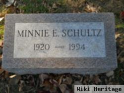 Minnie E Schultz