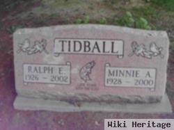 Ralph E Tidball