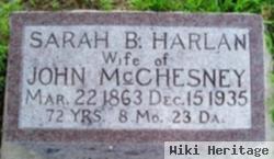 Sarah Belle Harlan Mcchesney