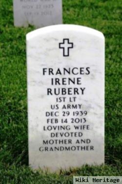 Frances I "fran" Tenbusch Rubery