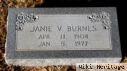 Janie V Hamon Burnes