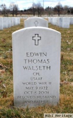 Edwin Thomas "tom" Walseth, Jr