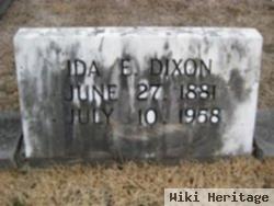 Ida E. Dixon