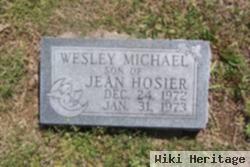 Wesley Michael Hosier