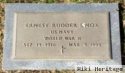 Ernest Rudder Knox