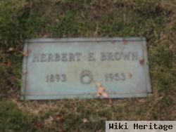 Herbert E Brown