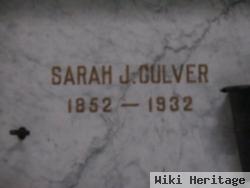 Sarah Jane Hazard Culver