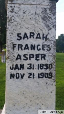 Sarah Frances Asper