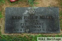 Pvt John Phillip Miller