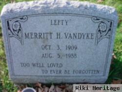 Merritt H. "lefty" Van Dyke