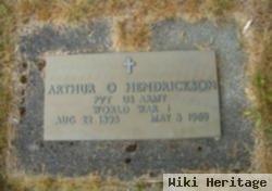 Arthur O Hendrickson