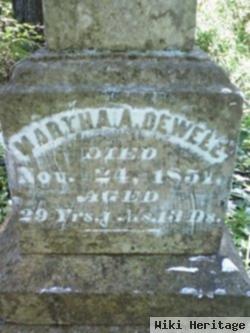 Martha Ann Walker Dewell