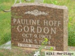 Pauline Hoff Gordon