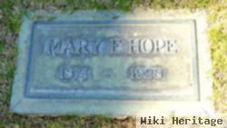 Mary E Hope