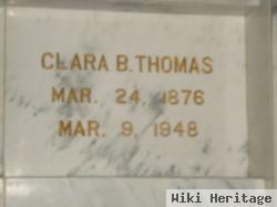 Clara B Thomas