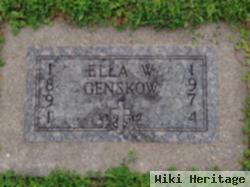 Ella W Liskow Genskow