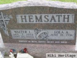 Walter L. Hemsath