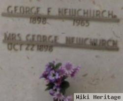 Mrs George Newchurch