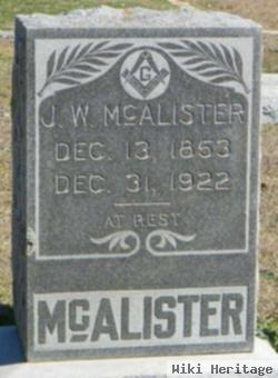 John Wesley Mcalister