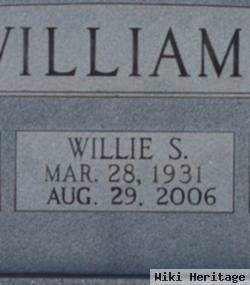 Willie Sue Mcadams Williams