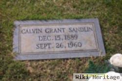 Calvin Grant Sandlin