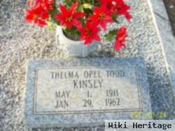 Thelma Opel Todd Kinsey