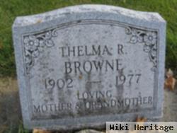 Thelma R. Browne