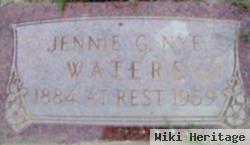 Jennie Gladys Nye Waters